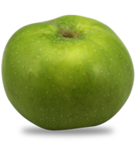 Fresh green apple from Allied Growers, perfect for healthy snacking and fruit supply.
