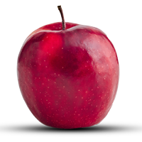 Red apple showcasing fresh, high-quality produce from Allied Growers in the UK. Perfect for healthy eating and nutritious snacks.